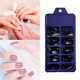 thumbnail image 3 of 100 Uds puntas de uñas postizas de arte de uñas de Ndcxsfigh cobertura completa uñas postizas largas de Ballet (Y4), 3 of 9