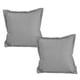 thumbnail image 1 of Cojin Decorativo Cuadrado Set de 2 Have Gris, 1 of 4