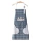 thumbnail image 1 of TQEHS Delantal lavable a mano para cocina, hogar, cocina, impermeable, antiincrustante, resistente al calor, 1 of 6