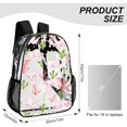 thumbnail image 3 of SKQIT Axolotl Print Clear Backpack, Heavy Duty PVC Transparent See Through Backpack for Men Women College Work Travel, 3 of 8