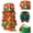 Red, variant on DwellJoy Cat Dog Costume, Chinese Lion Dance Pet Costume, Festive Spring Festival Dog Cat Hooded Outfit with Golden Embroidery, Plush Cloth Material