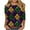 M21-Gold Tops, variant on 3/4 Sleeve Mardi Gras Outfit for Women Casual Lightweight Party Shirt Crewneck Carnival Tops Stretchy Soft Loose T-Shirts Gold Tops,Size S-5XL