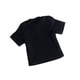 thumbnail image 3 of Camiseta masculina en miniatura a escala 1:6, ropa informal y pequeña para hombre de 12 pulgadas Negro, 3 of 9