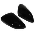thumbnail image 1 of Left+right Gloss Black Wing Door Rear View Mirror Cover For Touran, 1 of 3