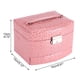 thumbnail image 5 of Caja De Almacenamiento De Joyas De 3 Capas, Regalo Para Mujer, Suministros Para El Hogar Para Organización De Joyas, 15 X 13 X 12 Cm/5,91 "X 5,12" X 4,72", 5 of 7