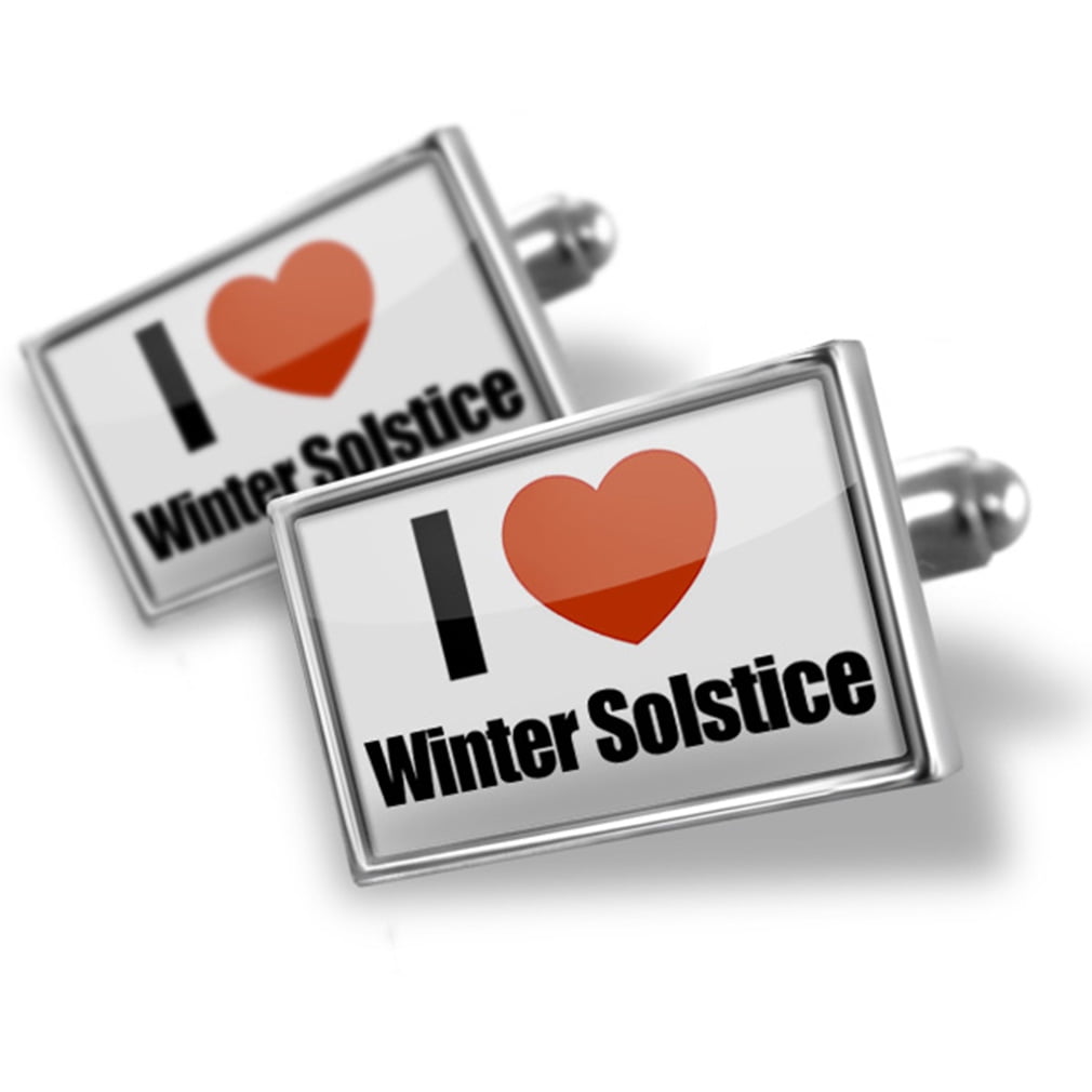 Cufflinks I Love Winter Solstice NEONBLOND by NEONBLOND