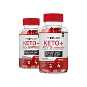 (2 Pack) Fit Flare - Fit Flare Keto + ACV Gummies