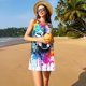 thumbnail image 3 of Disketp Cool Colorful Wolf para Vestido sin Mangas para Mujeres, Vestidos de Verano para Mujeres, Casual y Holgado para la Playa, 3 of 7