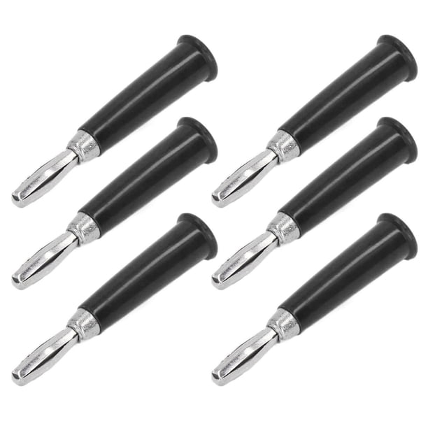 100 Uds. Conector De Enchufes Tipo Banana, Enchufes Tipo Banana De Altavoz De 4 Mm 30VAC A 60VDC Enchufes Tipo Banana Soldados 19A Enchufe Tipo Banana
