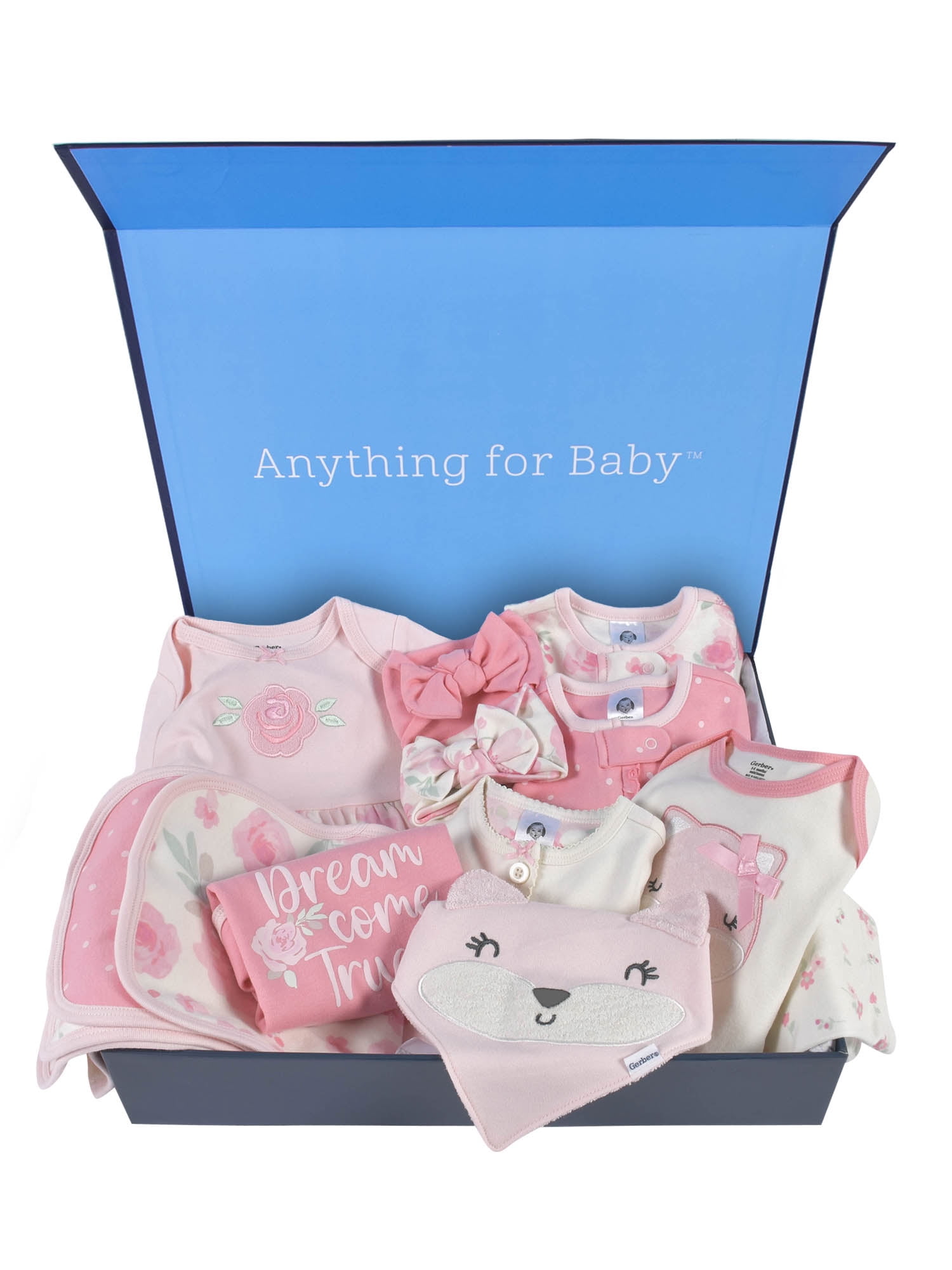 Gerber Baby Boy or Girl Unisex Clothes Outfit Set with Gift