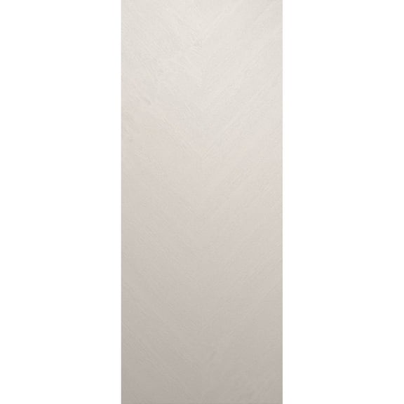 Slab Door Panel 18 x 80 inches | Ego 5005 Painted White Oak | Wood Veneer Doors | Pocket Closet Sliding Barn