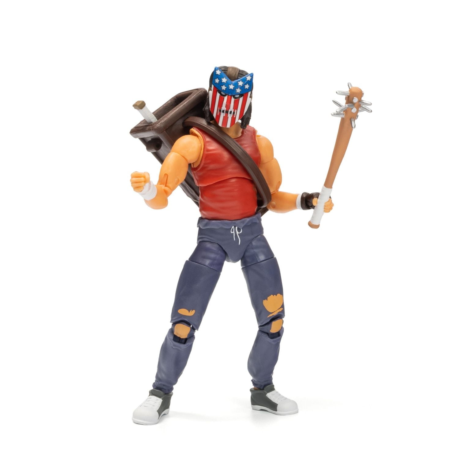 Figurine Casey Jones Légendes urbaines de 12,7 cm BST AXN, Tortues Ninja