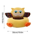 thumbnail image 3 of SgJHXb Adorable Frog Shaped Kids' Sofa Chair Washable And Portable Mini Seat For Toddlers Perfect For Home Or Kindergarten Use, 3 of 4