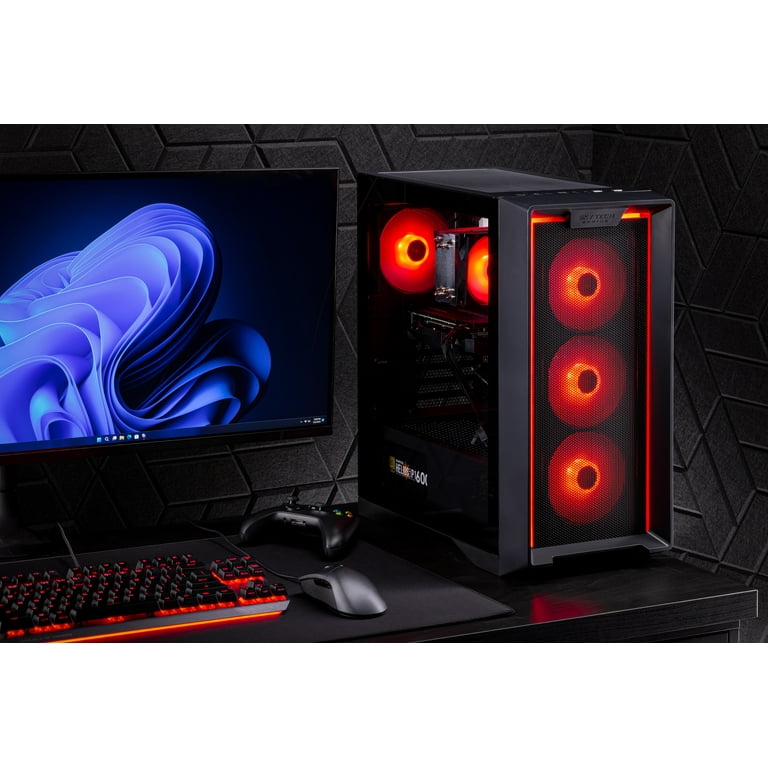 Skytech Nebula Prebuilt Gaming Tower, INTEL i5 12400F Skytech Nebula Prebuilt Gaming Tower, INTEL i5 12400F