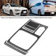 thumbnail image 2 of Carbon Fiber Gear Shift Panel Cover Interior Trim Decoration Fit for Mitsubishi Lancer ES 2008‑2016, 2 of 3