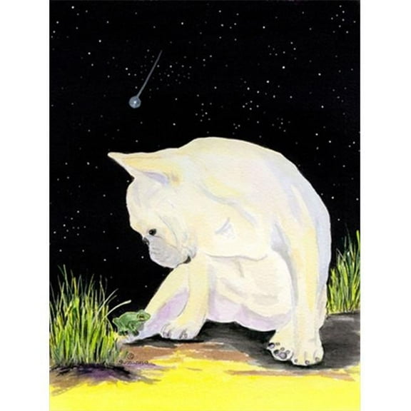 11 x 15 In. French Bulldog Flag, Garden Size