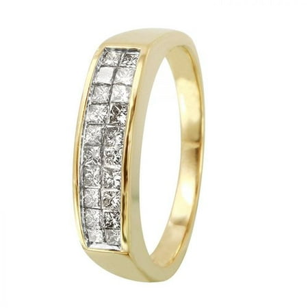 0.7CTW Diamond 14K Yellow Gold Ring