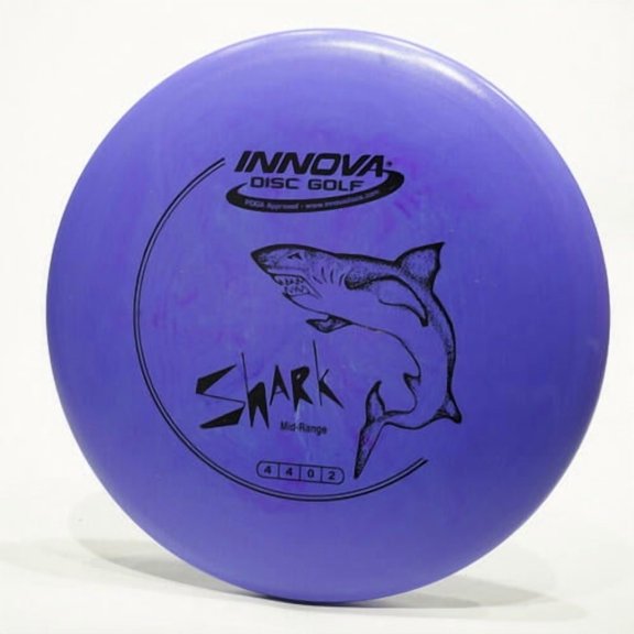 Innova DX Shark Disc Golf Midrange Disc, Pick Color/Weight [Stamp & Exact Color May Vary] Red 180 grams