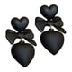 thumbnail image 4 of Pendientes con lazo, regalos del día de San Valentín, decoraciones de joyería, pendientes para parejas, pendientes con forma de corazón para compras, 4 of 7