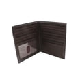 thumbnail image 3 of Paul & Taylor Men's Leather Deluxe Hipster Bifold Wallet, Brown, 3 of 3