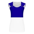 thumbnail image 4 of Puntoco Camisetas ajustadas para mujer Camiseta sin mangas de color liso para mujer Camiseta sin mangas holgada, 4 of 4