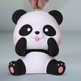thumbnail image 3 of kowaku Money Bank Panda Figurines Change Box Decorative Animal Statue Cute Desktop Panda Saving Jar Money Saving Jar for Kids Adults A, 3 of 5