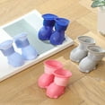 thumbnail image 4 of Dog Boots Protector 4Pcs Pet Shoes for Outdoor Walking Durable Puppy Booties Easy to Clean Comfortable Dog Rain Boots, 4 of 5