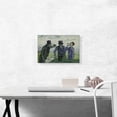 thumbnail image 2 of ARTCANVAS The Drinkers 1890 Canvas Art Print by Vincent Van Gogh - Size: 18" x 12" (0.75" Deep), 2 of 9