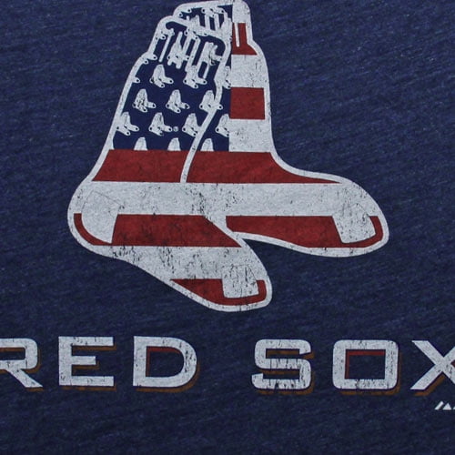 boston red sox american flag shirt