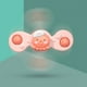 thumbnail image 1 of Juguetes de piscina, juguetes para bebés, juguetes para niños pequeños, juego de juguetes giratorios con ventosa, juguete educativo giratorio, juguetes suaves para el baño y la mesa, material ABS segu, 1 of 6