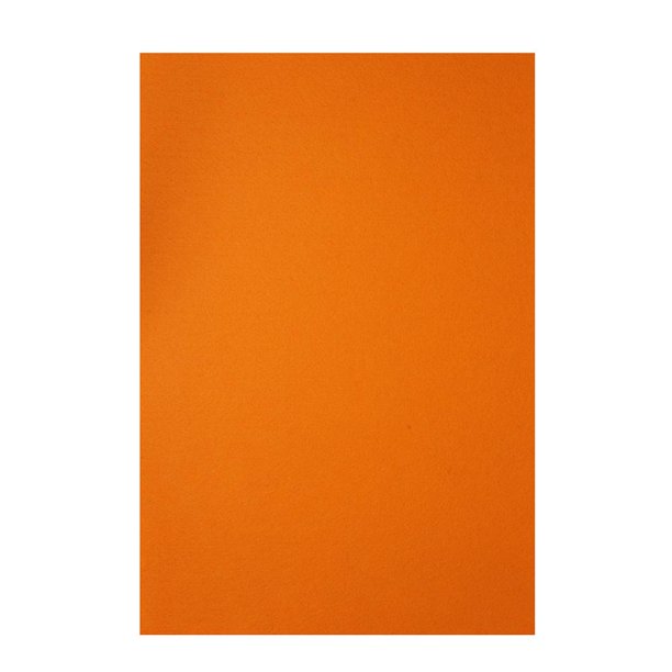 Stiff Felt Craft Sheets, 12Inch x 18Inch, 5Count, Orange