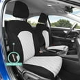 thumbnail image 4 of For 2019-2024 Kia Forte FH Group Neoprene Custom Fit Waterproof Car Seat Covers - Front Set White, 4 of 8