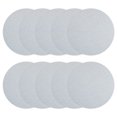 thumbnail image 1 of Unique Bargains 50 Pcs 4'' White Dry Hook and Loop Sanding Discs Flocking Sandpaper 1000 Grit, 1 of 4