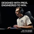 thumbnail image 2 of Logitech G PRO X 2 LIGHTSPEED Wireless Gaming Headset, Detachable Boom Mic, Bluetooth/USB/3.5mm Aux, for PC, PS5, PS4, Nintendo Switch - Black, 2 of 9