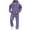 Purple, variant on Men's Outfits Sets Suits Print Zip Up Hoodie Jogger Set Casual Outfit Two Piece Street