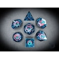 thumbnail image 3 of Floating Eyeball Liquid Core Dnd Dice Set | Dungeons and Dragons | Blue/Pink Eye_Special Gift, 3 of 5