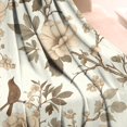 thumbnail image 3 of Pioneer Flower and Bird Blanket,Comfortable Soft Flannel Throw Blanket,All Season,Warm Lightweight Blankets for Sofa Bed Couch Living Room Chair,50"x60"(130x150cm), 3 of 3