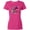 Cyber Pink, variant on Inktastic 100 Days of School Pastel Stars Women's T-Shirt