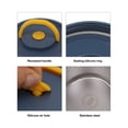 thumbnail image 3 of Bento Lunch Container, Stainless Steel Bento Storage Box With Lid Round Adult Lunch Container Sealing Food Storage Containers Portable Bento Container For Outdoor Travel, 3 of 8