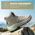 thumbnail image 3 of NORTIV 8 Women's Hiking Boots Waterproof with Arch Support Sneakers Walking Outdoor Comfortable Lightweight Boot Echo Mid, 3 of 10