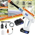 thumbnail image 1 of Bowoshen Cordless Electric High Pressure Water Spray Car Gun Washer Cleaner 3.0L/Min 21V, 1 of 5