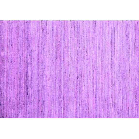 Ahgly Company Indoor Rectangle Abstract Purple Contemporary Area Rugs, 8' x 12'