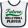 thumbnail image 3 of Inktastic Future Volleyball Player Boys Baby Bib, 3 of 4