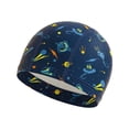 thumbnail image 1 of Child Boys Girls Printed Swimming Caps Beach Clothes Size One Size, 1 of 3