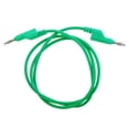 thumbnail image 1 of Cable de prueba de silicona Suave Perfecl con conector banana de 4 Mm 1 m verde, 1 of 5