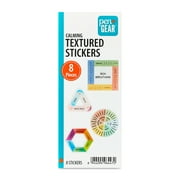 Pen+Gear Calm Strips, 8-Count Sensory Stickers for Anxiety Relief, Pastel Textured Adhesive Sheets