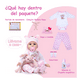 thumbnail image 2 of Muñeca Reborn 55cm 7PZ Belug Colores, 2 of 5
