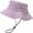 Purple, variant on Bucket Hats for Women Men Washed Cotton Bucket Hat Packable Sun Hats Summer Beach Hat with String