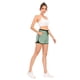 thumbnail image 3 of TFixol Pantalones cortos para correr para mujer 2 en 1 Yoga Gimnasio Entrenamiento deportivo, 3 of 8