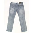thumbnail image 2 of I.N.C Mens Studded Distressed Skinny Fit Jeans, Blue, 32W x 32L, 2 of 3